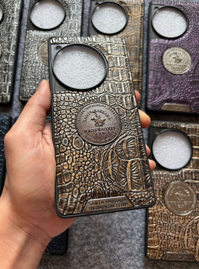 Luxurious Leather iPhone 12/13 Cases - Santa Barbara